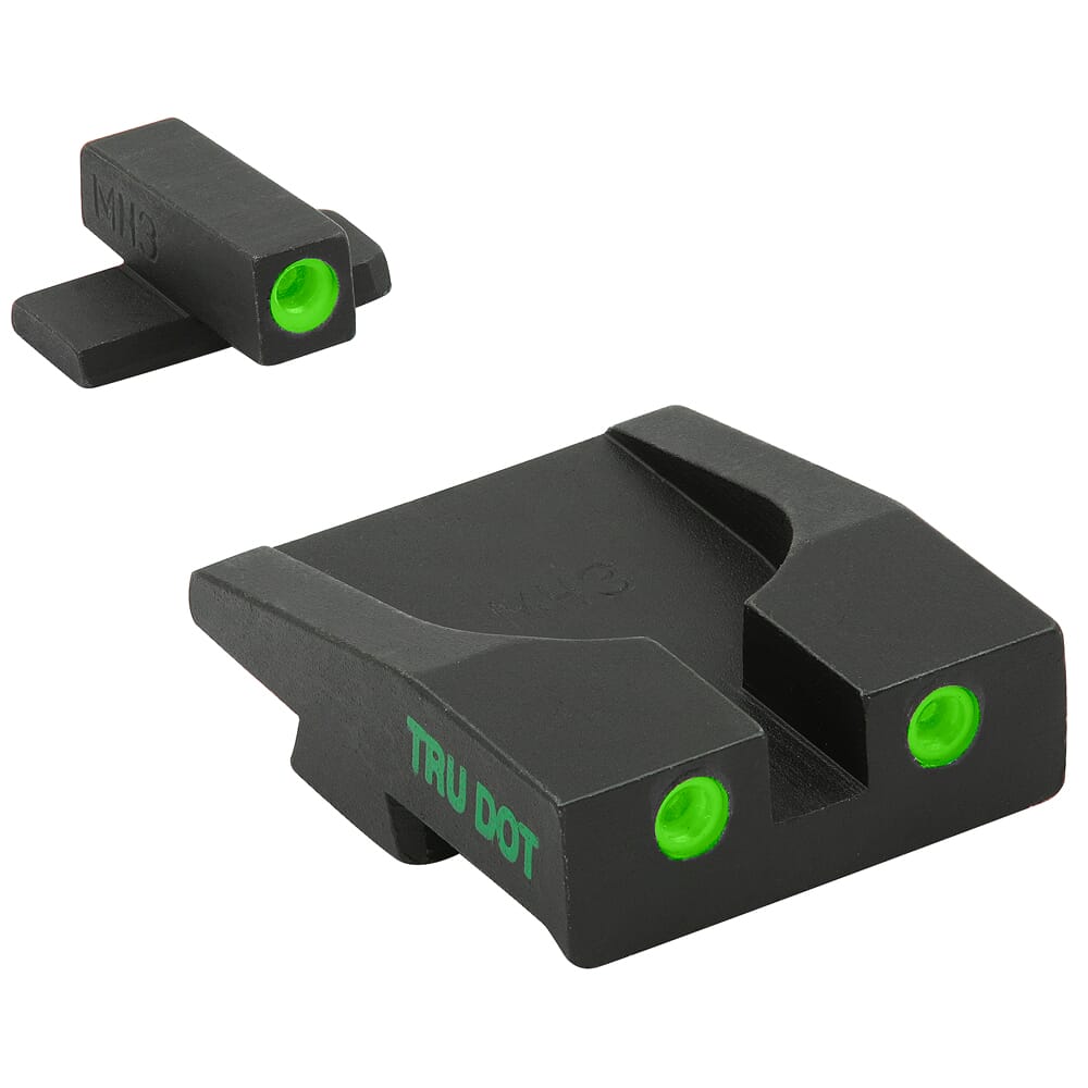 Meprolight Tru-Dot Springfield XDM Green/Green Fixed Pistol Sight Set 114203101
