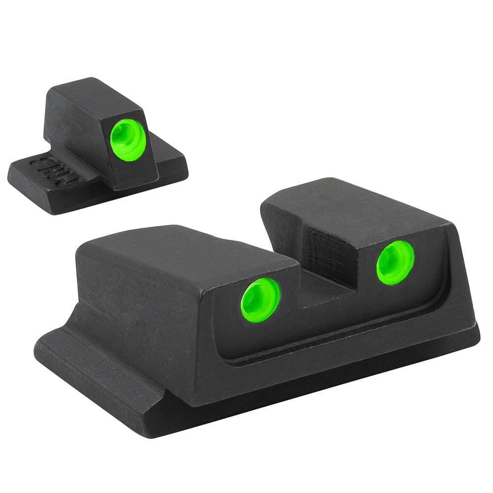 Meprolight Tru-Dot S&W M&P Full-Size/Compact/Sub-Compact Green/Green Fixed Pistol Sight Set 117663101