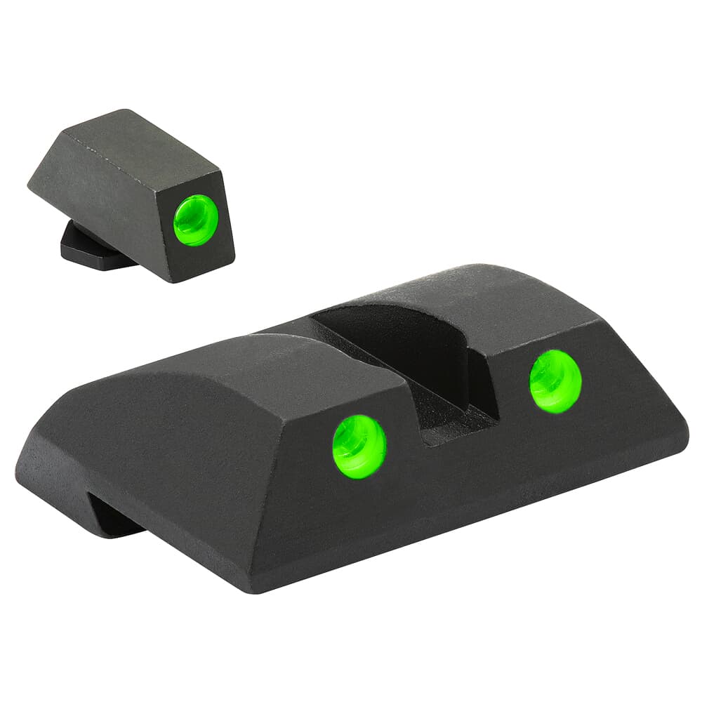Meprolight Tru-Dot S&amp;W Sigma, SDVE Green/Green Fixed Pistol Sight Set 127403101