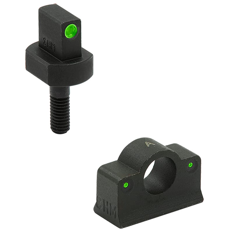 Meprolight Tru-Dot Benelli M1S90 (Ghost Ring) Fixed Green Rear/Front Tritium Illum Shotgun Sight Set 1343013101