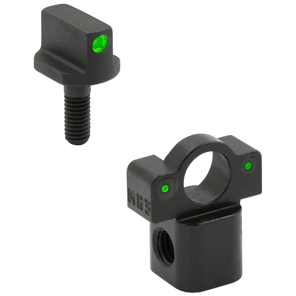 Meprolight Tru-Dot Benelli M1S90/M4 (Post 2001)/Screw (Ghost Ring) Fixed Green Rear/Front Tritium Illum Shotgun Sight Set 1343023101
