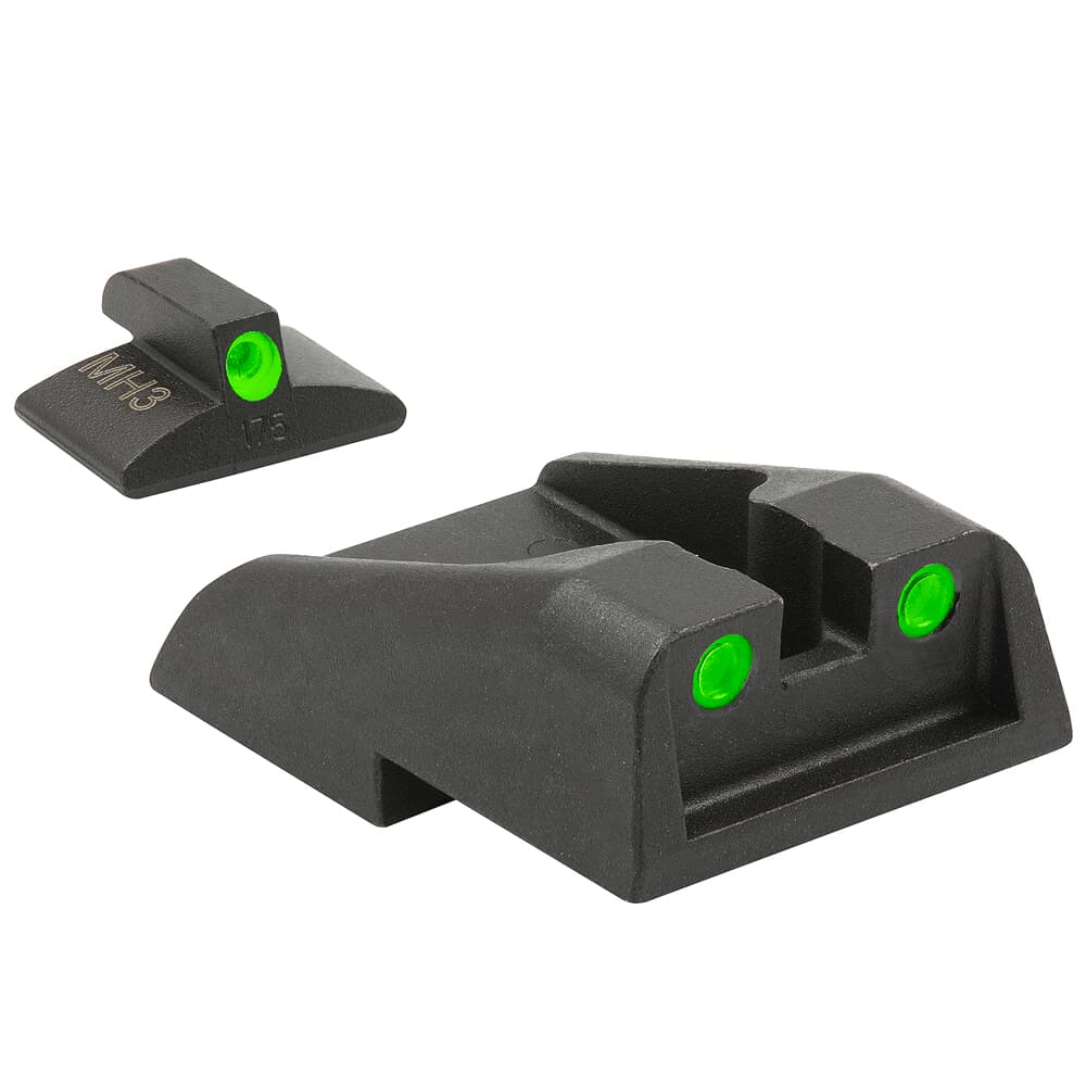 Meprolight Tru-Dot IWI Jericho 941/Baby Eagle (Post-2007) Green/Green Fixed Pistol Sight Set 195933101