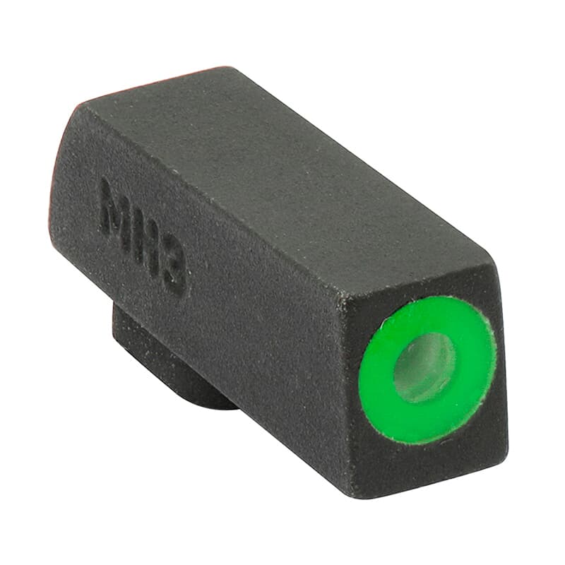 Meprolight Hyper-Bright Glock Std Frame 9/357SIG/40/45GAP Green Ring Fixed Pistol Front Sight 402243117
