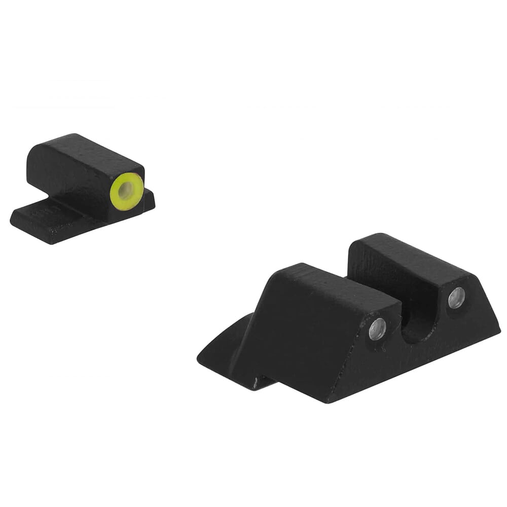 Meprolight Hyper-Bright Stoeger STR-9 Yellow Ring/Green Fixed Pistol Sight Set 403103121