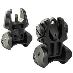 Meprolight FRBS M2D Hyper-Bright Orange Front/2-Dot Green Rear Tritium Illum Flip Backup Sight Set 403220