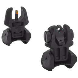 Meprolight FRBS M4D Hyper-Bright Orange Front/4-Dot Green Rear Tritium Illum Flip Backup Sight Set 403240
