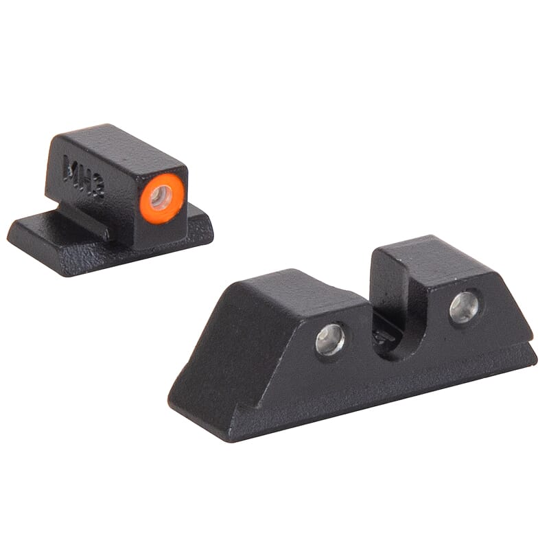 Meprolight Hyper-Bright Canik TP Series Orange Ring/Green Fixed Pistol Sight Set 466703131