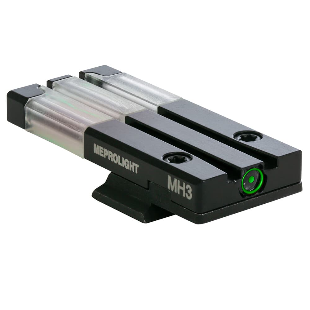 Meprolight FT Bullseye S&W M&P Full-Size/Compact/Sub-Compact Green Pistol Rear Sight 631203108