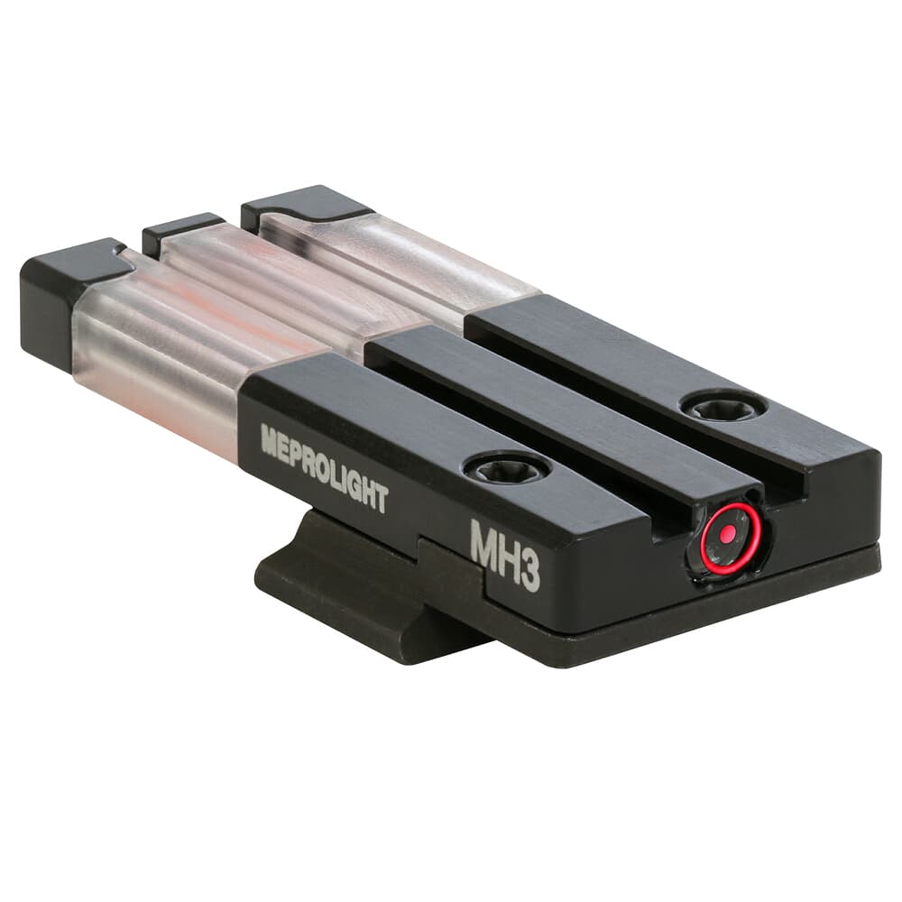 Meprolight FT Bullseye S&amp;W M&amp;P Full-Size/Compact/Sub-Compact Red Pistol Rear Sight 631203408