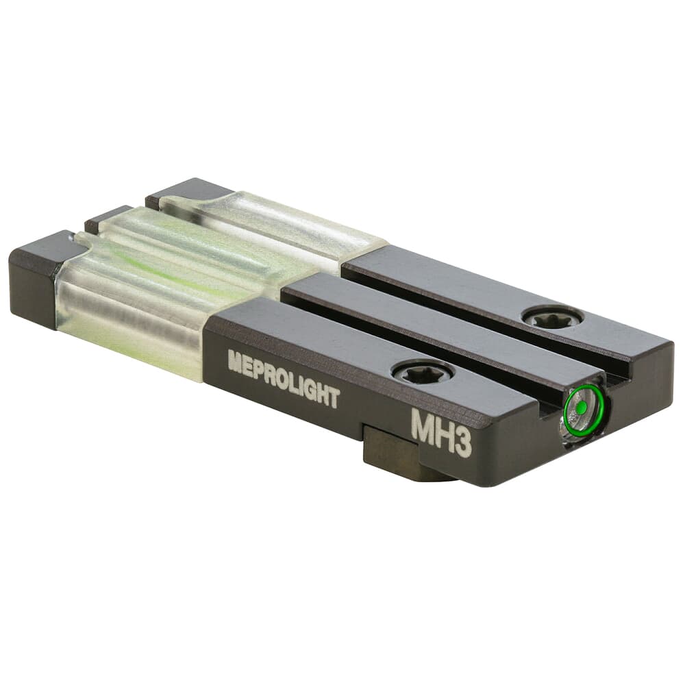 Meprolight FT Bullseye Kahr Arms 9mm /40S&amp;W/45ACP Post-2004 Green Pistol Rear Sight 631473108