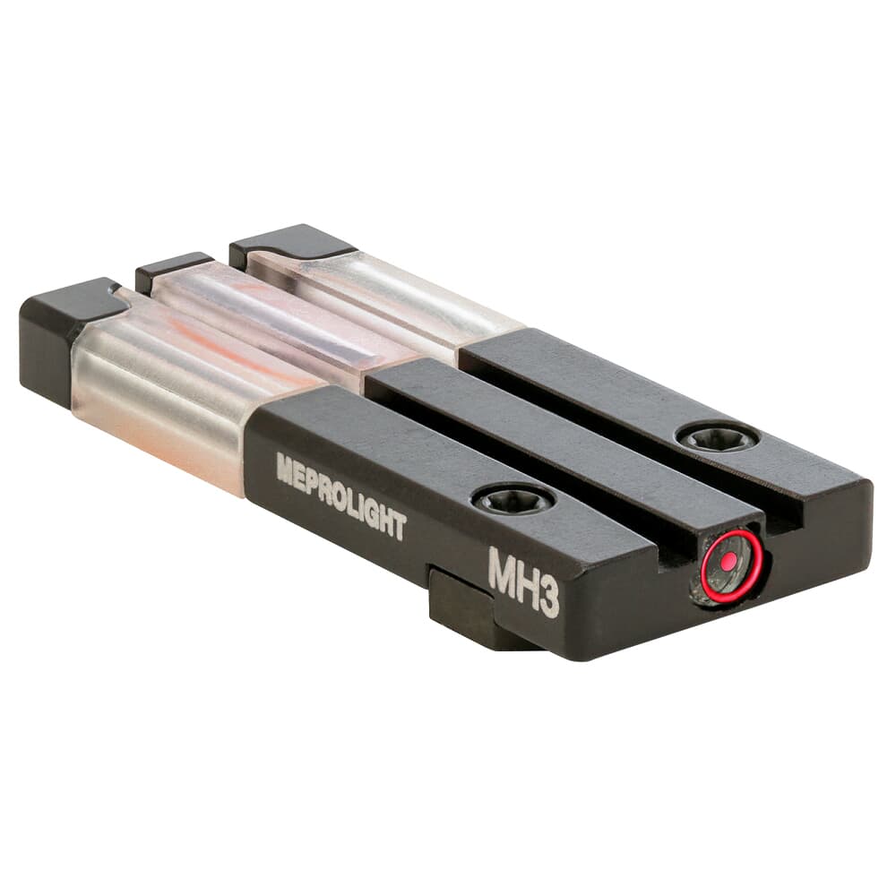 Meprolight FT Bullseye Kahr Arms 9mm /40S&amp;W/45ACP Post-2004 Red Pistol Rear Sight 631473408