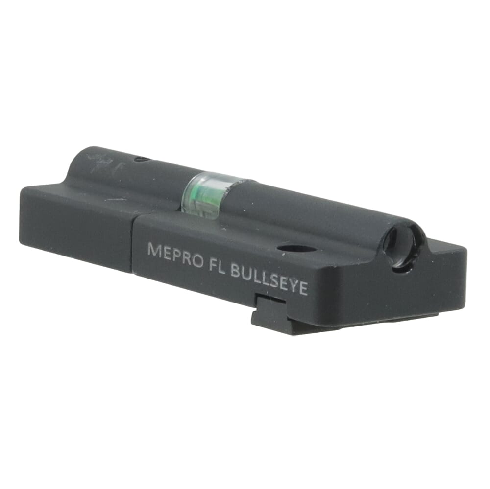 Meprolight Fiber LED Bullseye Glock (All Models) Green Pistol Sight Set 82100001