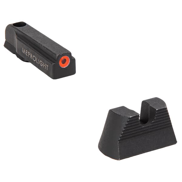 Meprolight Evergreen CZ 75/85/97/SP01 Orange Ring/Blank Pistol Sight Set 83101013