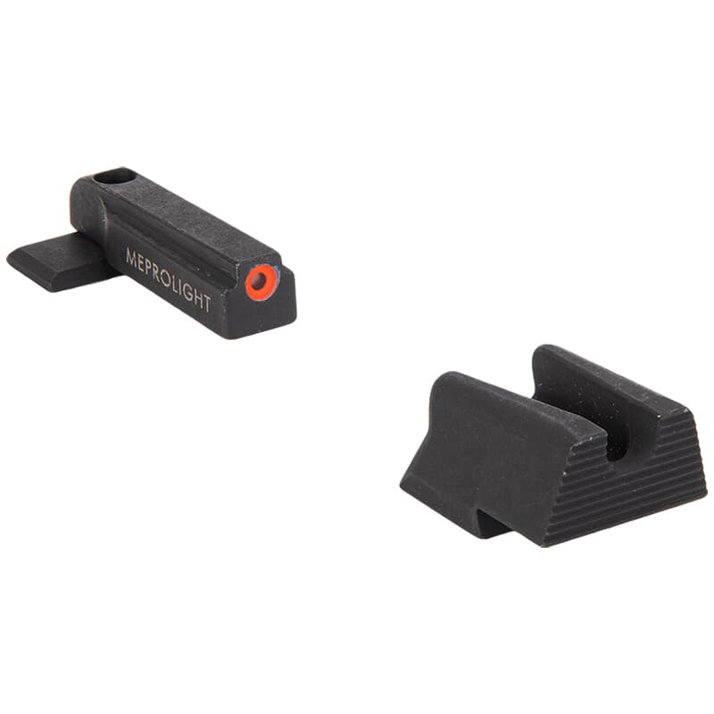 Meprolight Evergreen H&amp;K 45/P30/VP9/SFP9 (Not VP2020) Orange Ring/Blank Pistol Sight Set 83101051