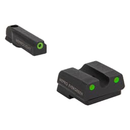 Meprolight Evergreen CZ P10 Green Ring/Green Pistol Sight Set 83200011