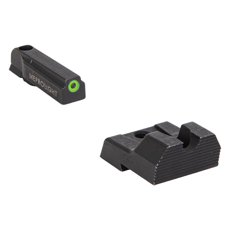 Meprolight Evergreen CZ P10 Green Ring/Blank Pistol Sight Set 83201011