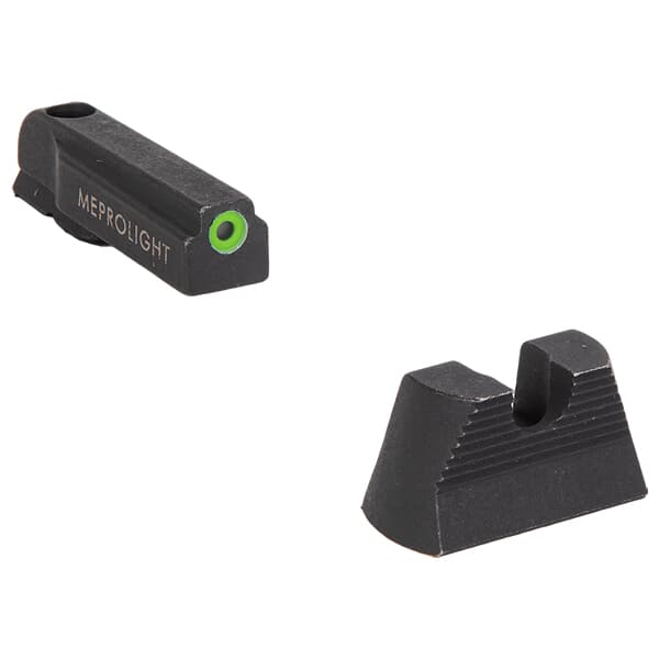 Meprolight Evergreen CZ 75/85/97/SP01 Green Ring/Blank Pistol Sight Set 83201013