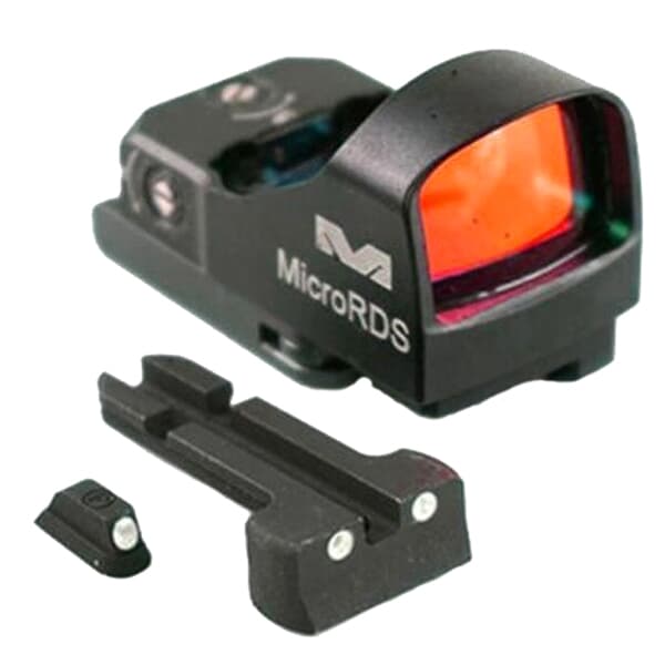 Meprolight microRDS CZ Shadow 1/2 Red Dot Sight Full Kit w/Backup Night Sight Set &amp; QD Adapter 88070509