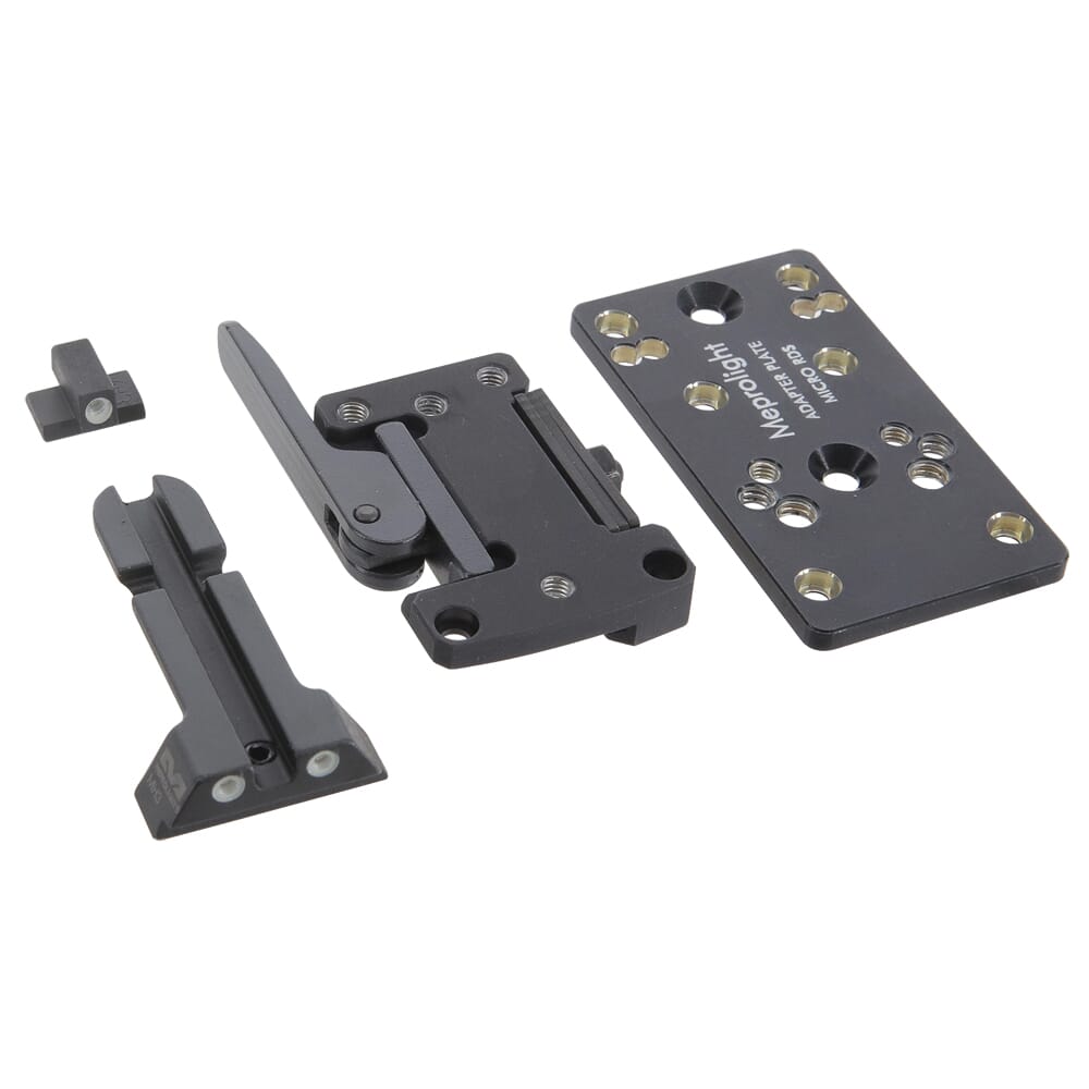 Meprolight microRDS Canik TP Series Adapter Kit w/Backup Night Sight Set, QD Adapter & Optics Adapter Plate 88071511