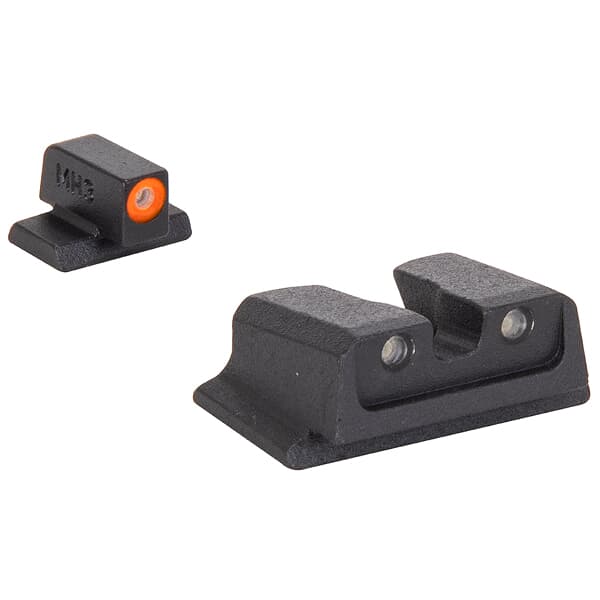 Meprolight Hyper-Bright S&amp;W M&amp;P Full-Size Orange Ring/Green Fixed Pistol Sight Set 417663131