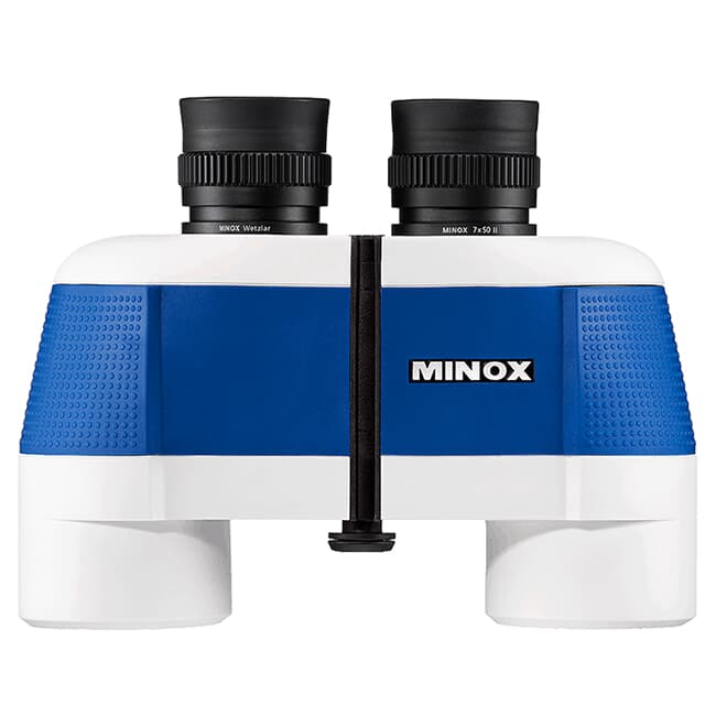 Minox BN 7 x 50 II (blue/white) Binoculars 62257