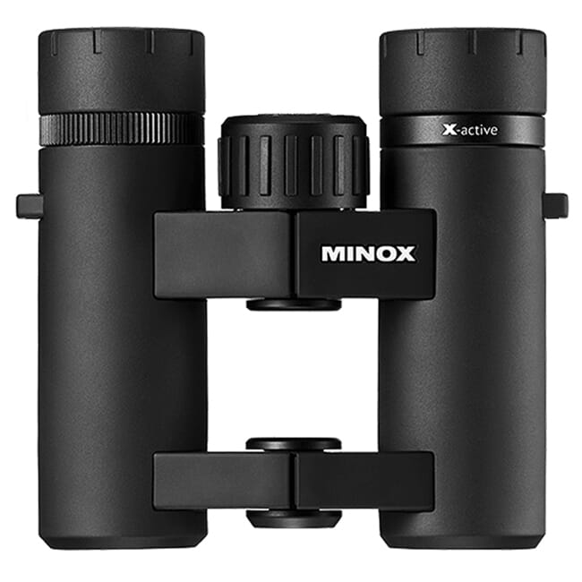 Minox X-Active 10 x 25 Binoculars with Comfort Bridge Housing 10015