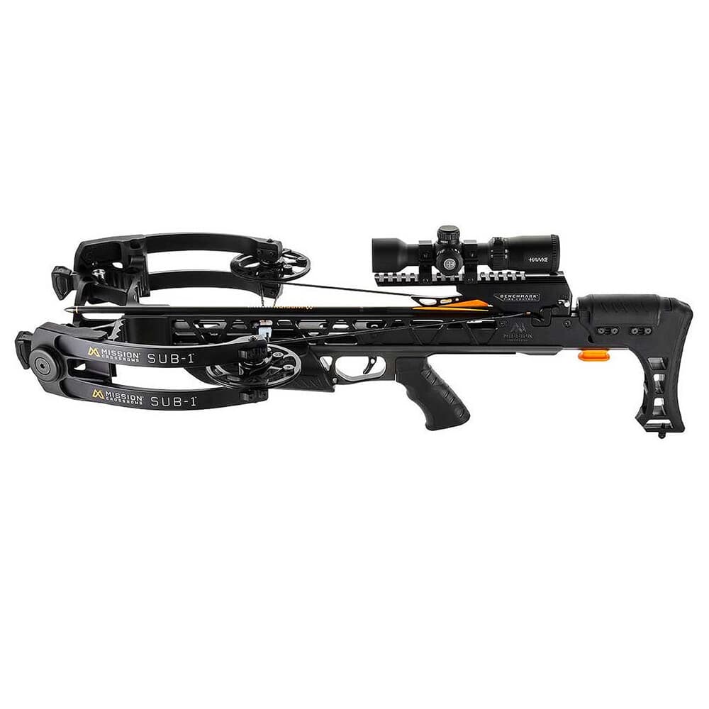 Mission Sub-1 XR Black Crossbow w/Pro Kit XK034