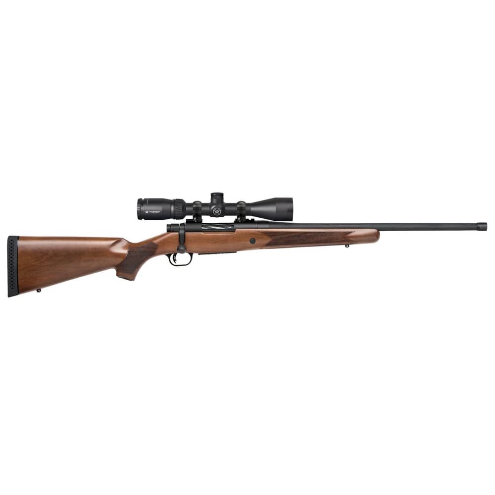 Mossberg Patriot .450 Bushmaster 20&quot; 1:24&quot; Bbl Satin Walnut 4+1 Rifle w/3-9x40mm Vortex Scope 28238