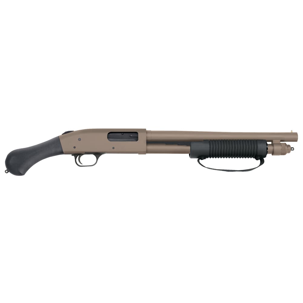 Mossberg 590 Shockwave - Cerakote 12ga 14.375&quot; Bbl 5+1 FDE Pump-Action Firearm 50653
