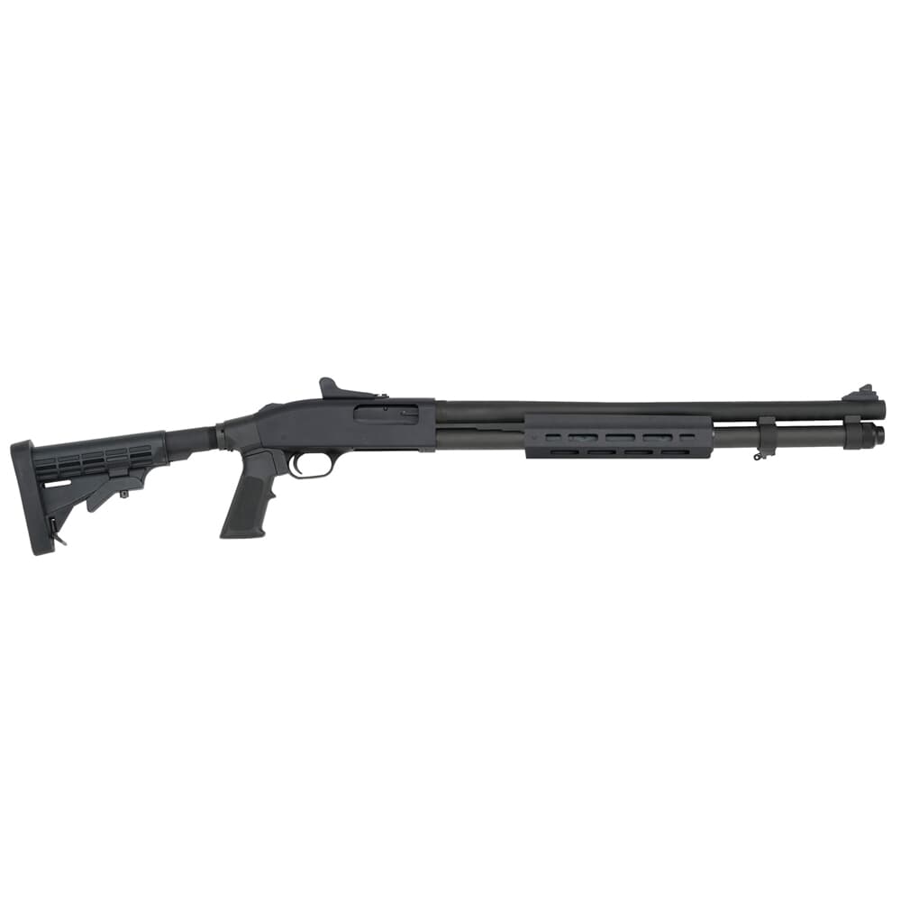Mossberg 590A1 - 9-Shot Mil Spec 12ga 20" Bbl 8+1 Black Shotgun w/ 6-Position Stock 50769