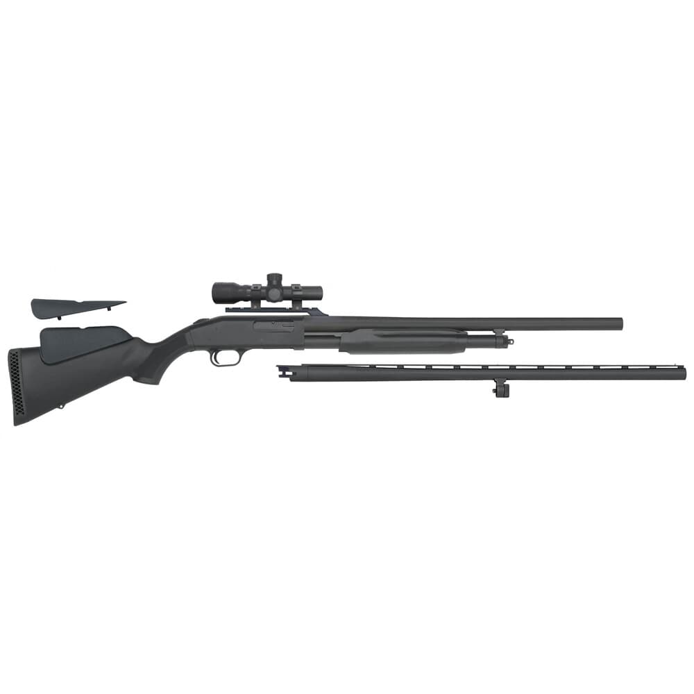 Mossberg 500 Combo Field/Deer 12ga 28&quot;/24&quot; Bbl 1:36&quot; 5+1 Black Shotgun 58244