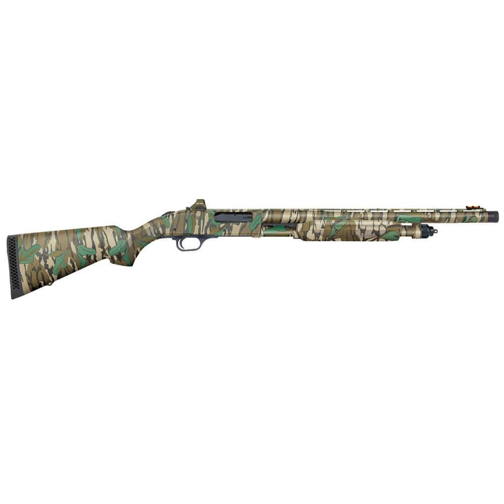 Mossberg 835 Ulti-Mag Turkey - Holosun Micro Dot Combo 12ga 20&quot; Bbl 5+1 Mossy Oak Greenleaf Shotgun 62230