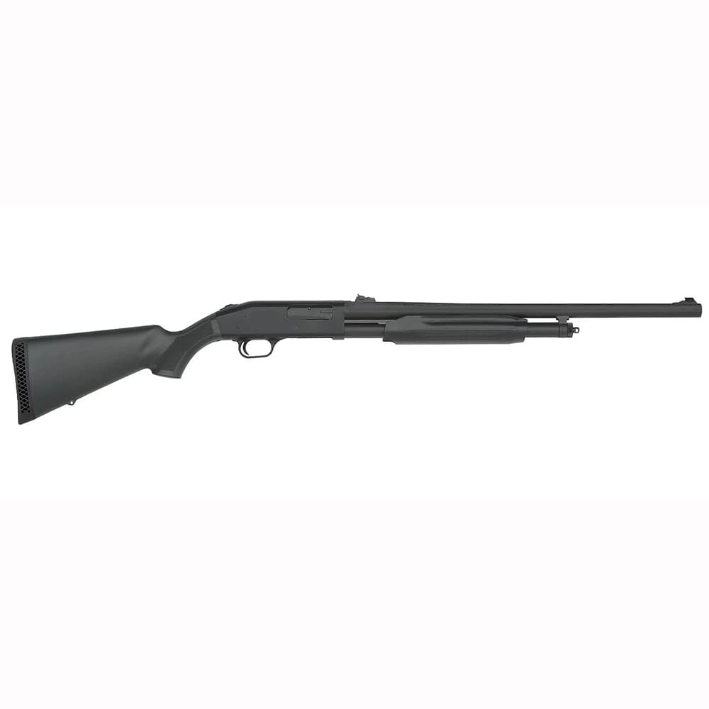 Mossberg 500 Slugster 12ga 24" 1:36" Bbl Black 5+1 Shotgun w/Adj Rifle Sights 56424
