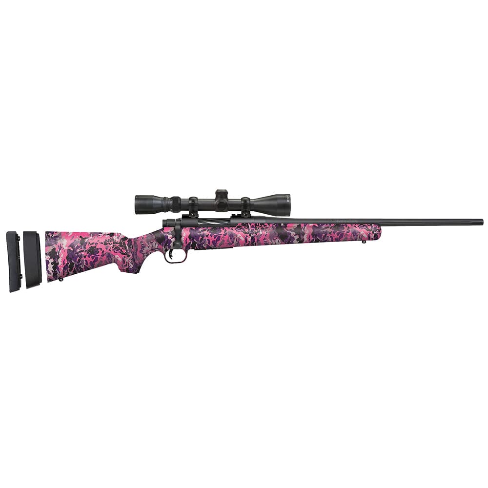 Mossberg Patriot Super Bantam .243 Win 20&quot; Bbl 1:10&quot; 5+1 Muddy Girl Wild Combo Rifle w/3-9x40 Scope 28142