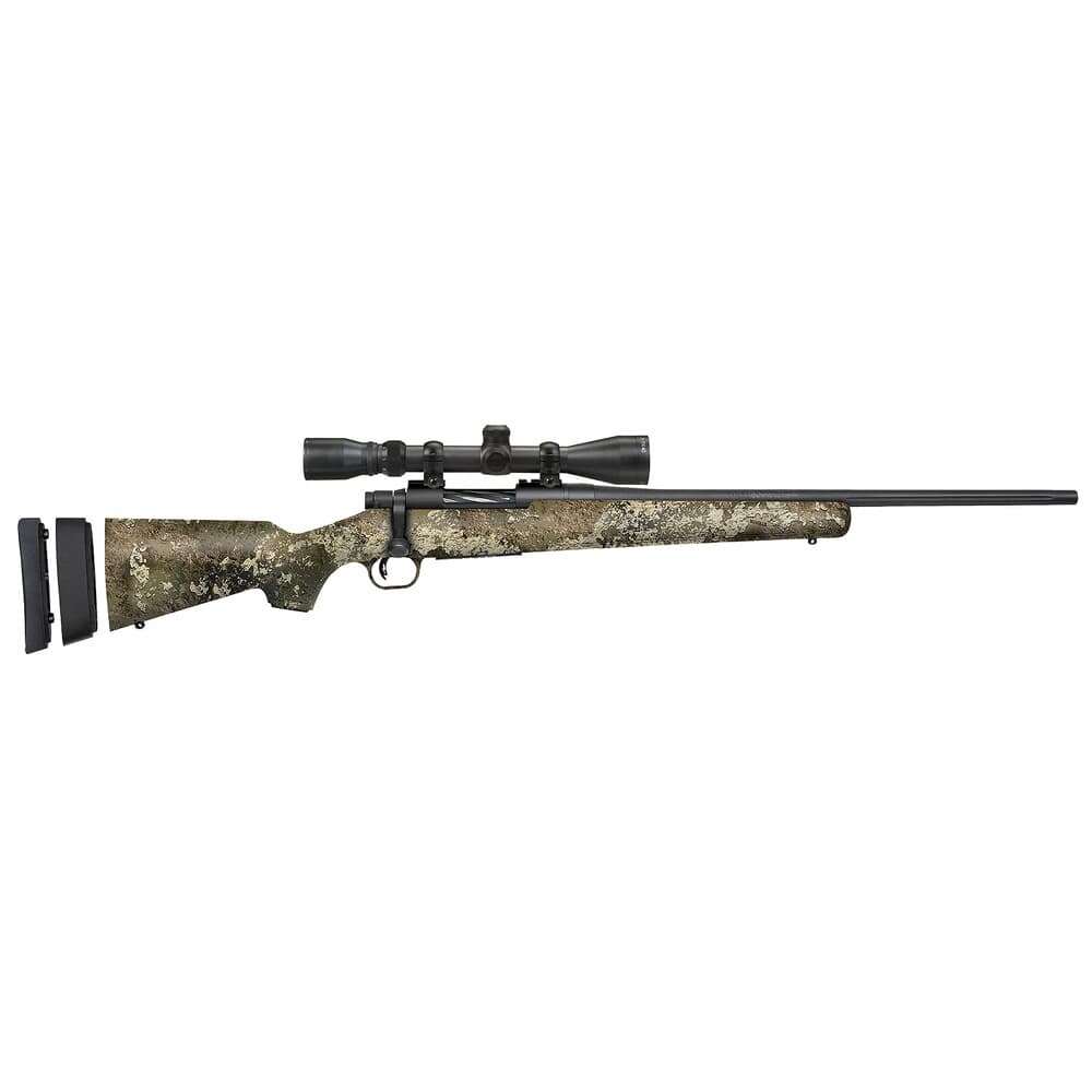 Mossberg Patriot Super Bantam .243 Win 20&quot; Bbl 1:10&quot; 5+1 Black Combo Rifle w/3-9x40 Scope 28065