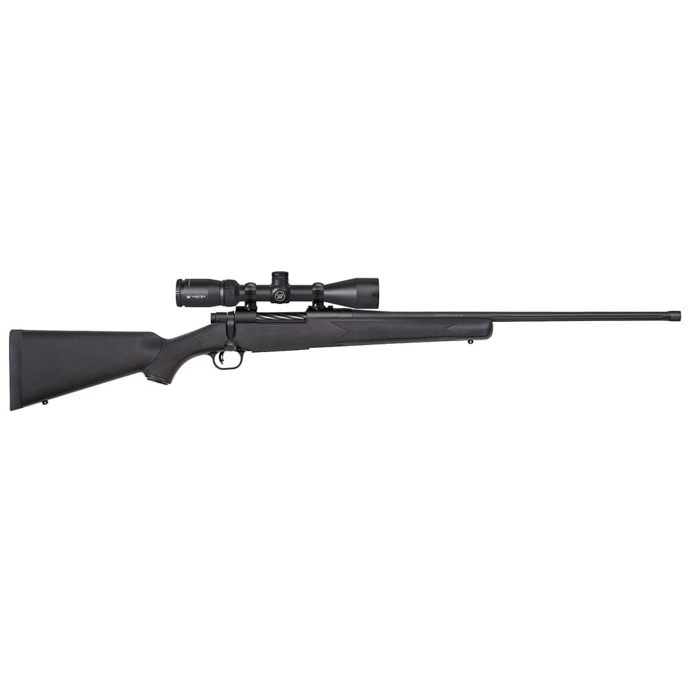 Mossberg Patriot Synthetic - Vortex Scoped Combo 7mm Rem Mag 24&quot; Bbl 1:9.5&quot; 3+1 Black Rifle w/Vortex 3-9x40 Scope 28125