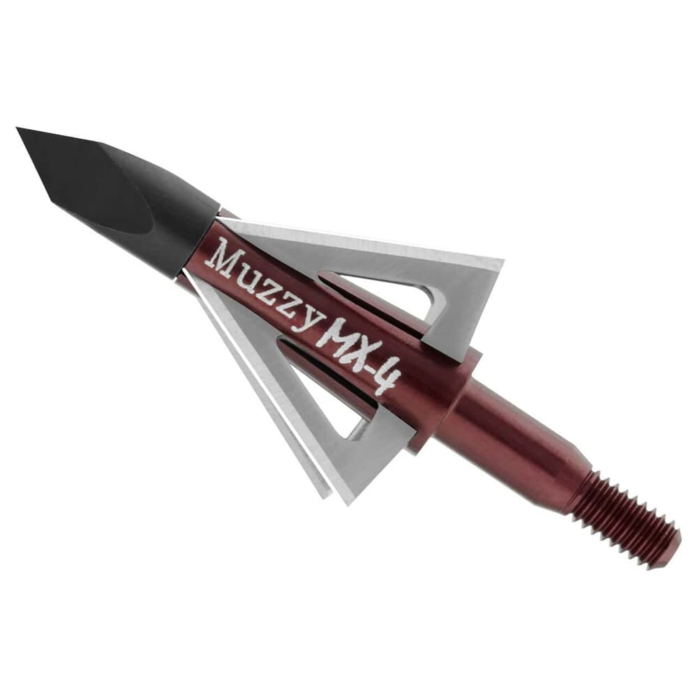Muzzy MX-4 100gr 4-Blade 1-1/8&quot; Broadhead 3pk 209-MX4-3