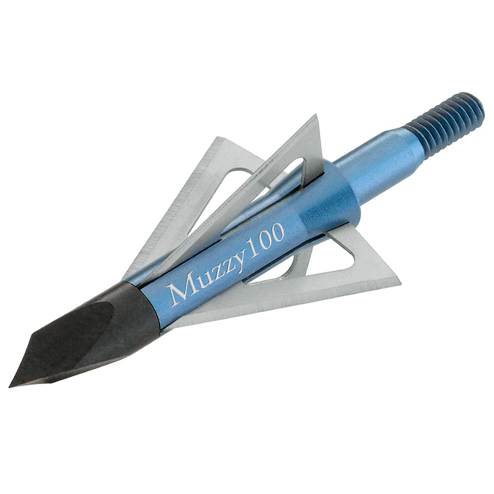 Muzzy 100gr 4-Blade 1&quot; Broadhead 6pk 209
