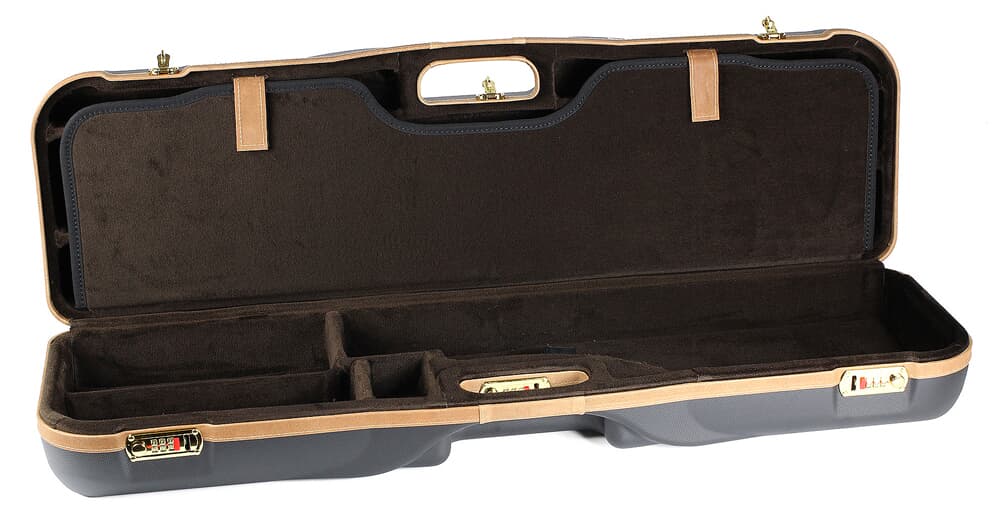 Negrini O/U Sporting Combo Trap High Rib Case Black/Tobacco Brown Interior 1646LX-2C/4765