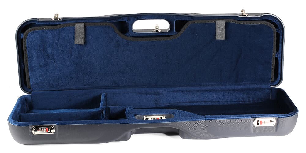 Negrini O/U Sporting Combo Trap High Rib Case Blue/Blue Interior 1646LR-2C/4763