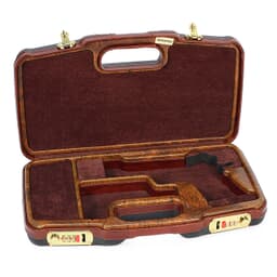Negrini Black/Leather Trim & Handle/Wood Interior 1911 Case 2018SLX/Wood