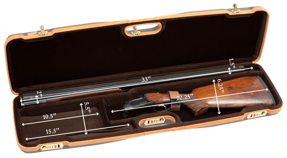 Negrini One Shotgun 32.75" Brown/Brown 1602LX/4707