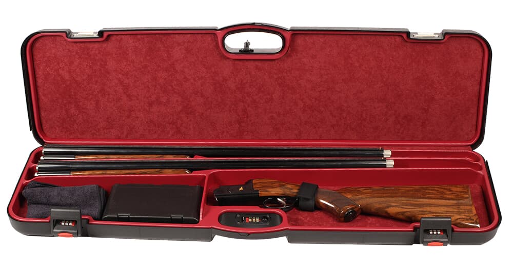 Negrini 1 Gun 2 Bbl 36&quot; Polypropylene Case Black/Red 1603IS-2C/4782