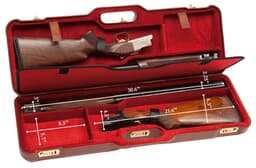 Negrini Two Gun 30.5" Case Brown Leather/Bordeaux 1670PL/4773ather Bordeaux Interior 1670PL/ 1670PL/4773