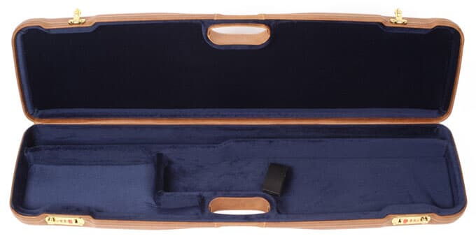 Negrini One Shotgun 30.5" Leather/Blue 1605PL/5235