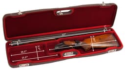 Negrini One Shotgun 32.75" Brown/Red 1602PL/4708