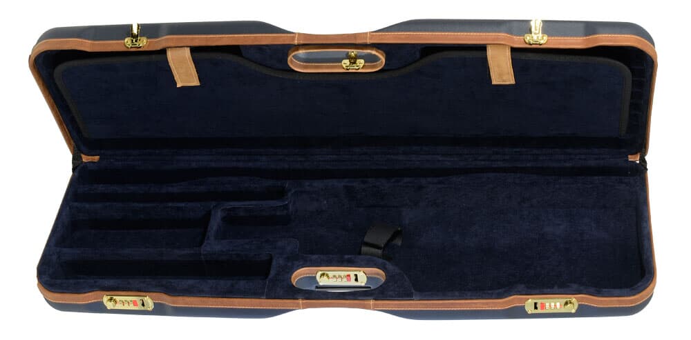 Negrini Skeet Gun 32.25" Case Blue/Blue/Tan Trim 1659LX-TS/5161