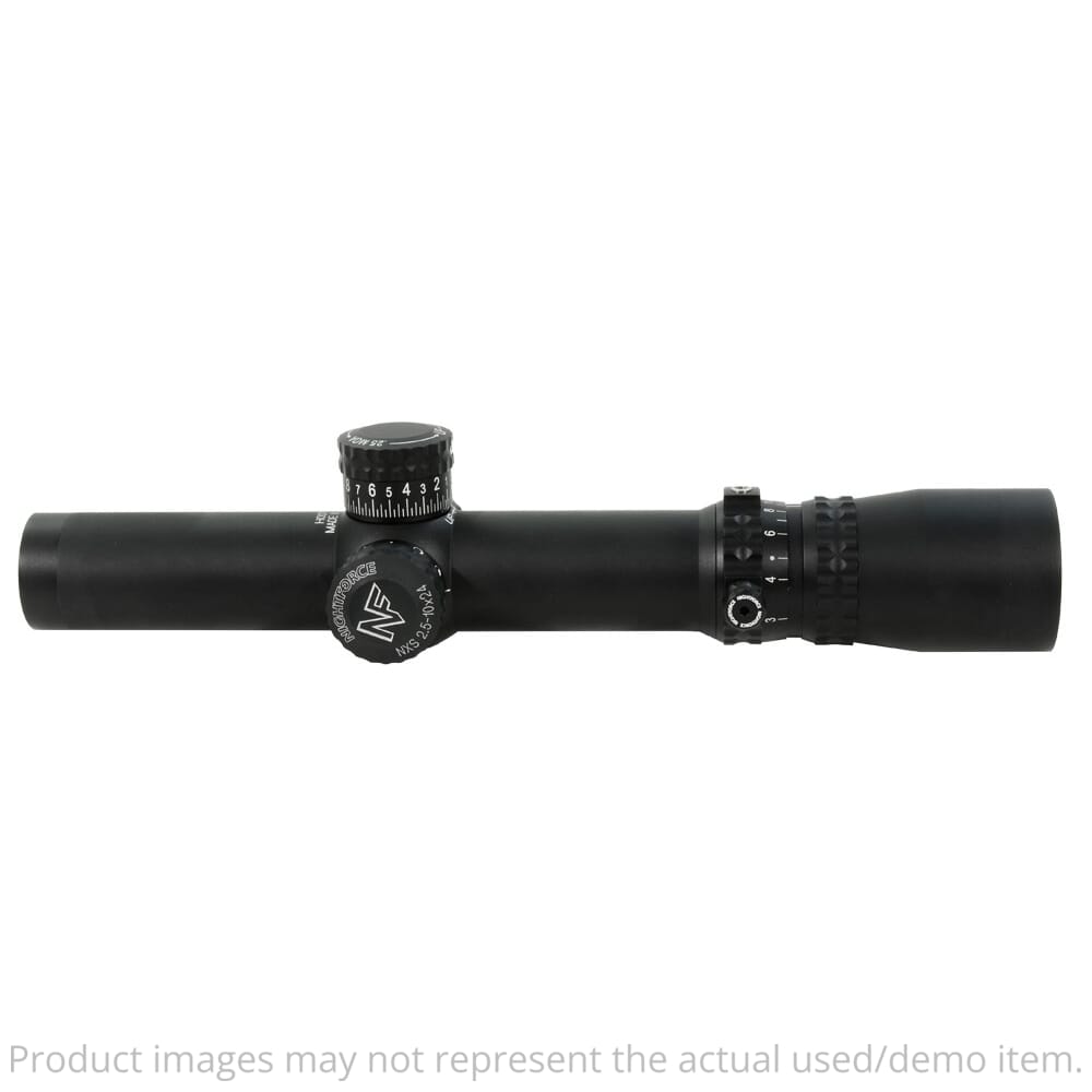 Nightforce BLEMISHED NXS 2.5-10x24 ZeroStop MOAR Riflescope C462 ...