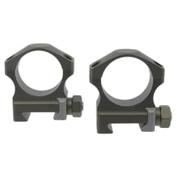 Nightforce 30mm 1.00" Medium UltraLite 4 Screw Dark Earth FDE Ring Set A677