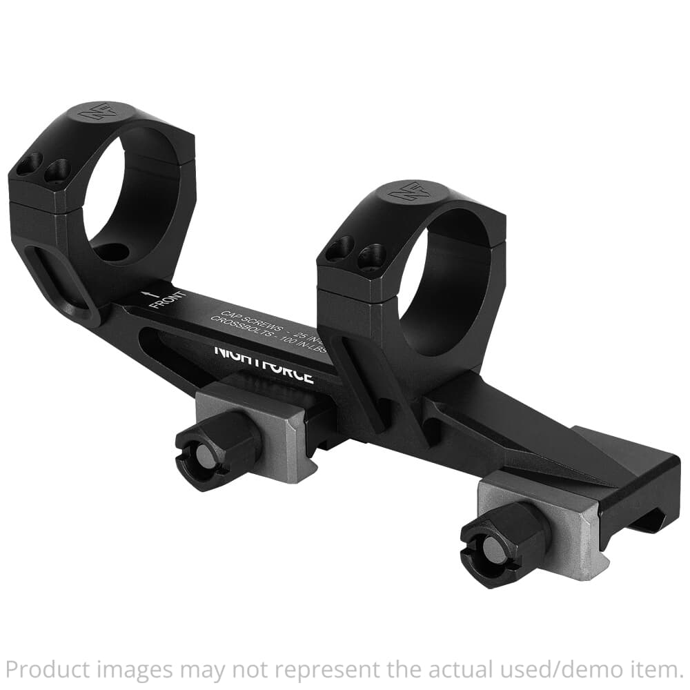 Nightforce USED X-Treme Duty 30mm 1.54&quot; 0 MOA Ultramount A699 - Light Mount Marks UA4614